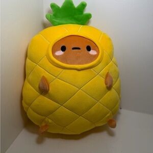Smoko Tayto Potato Pineapple Plush Yellow Stuffed Toy Character 2024